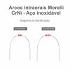 Arco Ortodontia Aço Redondo | Morelli