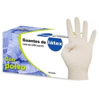 Luvas Látex Não Estéreis com Pó 4GASA