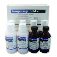 Resina Acrilica para Provisórios Autopolimerizável Temp.Cold Kit Completo MAJOR