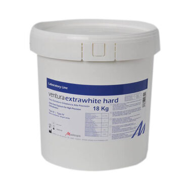 Gesso Tipo IV Ventura Extra White Hard cor Branco 6 Kg Madespa