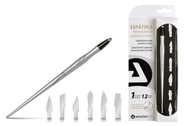 Espátula Cerâmica e Resina Angelus