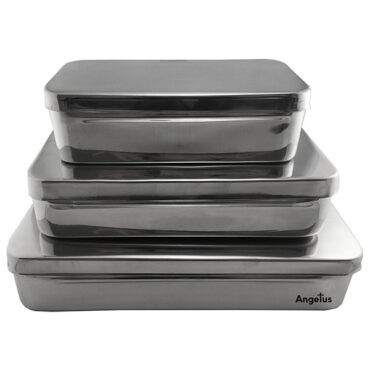 Caixa Aço Inox Porta Instrumentos | Angelus