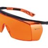 Óculos de Proteção Sobreponíveis 5x7 - Lente Laranja | Univet