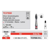 Broca FG Tungsténio Chama Vela TC379GK | Edenta