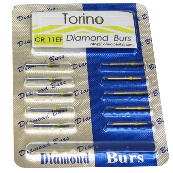 Broca FG Diamante Cónica Arredondada Superfino - Blister | Torino