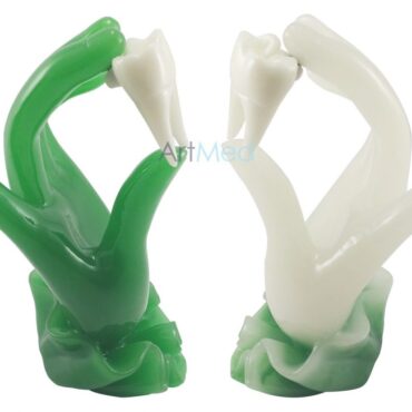 Escultura Mão de Vidro | Artmed