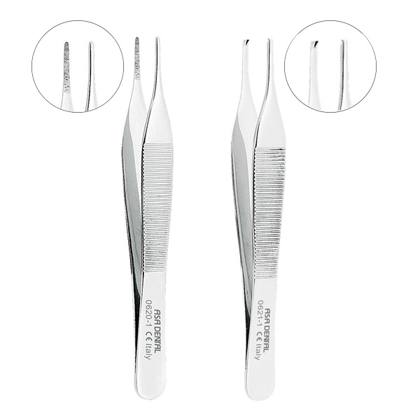 Pinça Adson 12 cm | Asa Dental - Dotamed São João