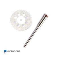 Disco HP Diamante Perfurado & Mandril | Microdont