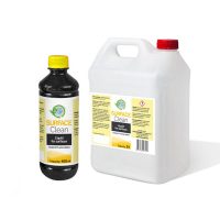 embalagem de 400 ml e de 5 l do Desinfetante Superfícies Surface Clean Cerkamed