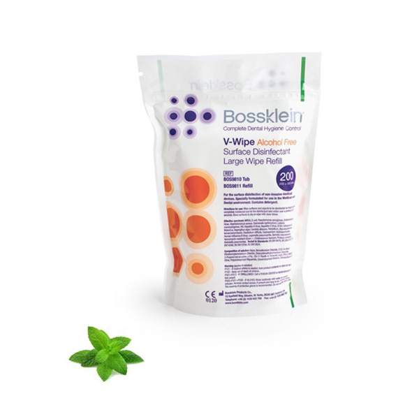 Toalhitas Desinfetantes V-WIPES Sem Alcool | Bossklein