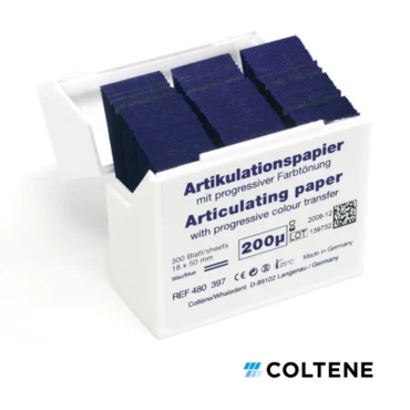 Papel Articular Hanel 200 micras - Azul | Coltene