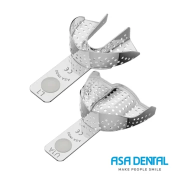 Moldeira Metálica Perfurada U1A | Asa Dental