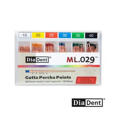 Pontas Gutta Percha ML No.15-40 Diadent